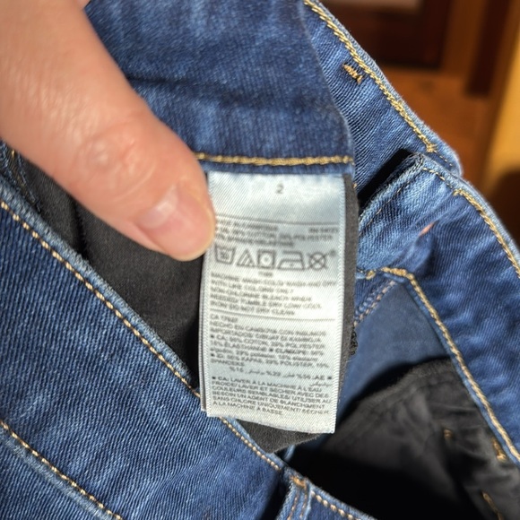 Old Navy Rockstar 24/7 Sculpt High Rise Super Skinny Jeans Dark Wash Size 2 - Picture 8 of 8